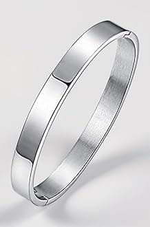 Men's Fashion Jewellery High Polished Stylish Stainless Steel Full Kada Style Bracelet For Boys and Men BR1000049